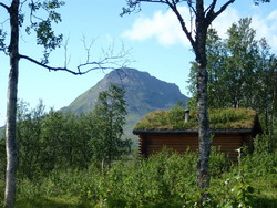 Gjeterhytta i Bakkebyskaret  - Balsfjord på langs