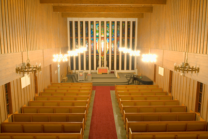 Båtsfjord kirke innvendig