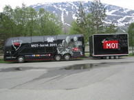 MOT-bussen i Balsfjord ©Gunda Johansen MOT-bussen i Balsfjord
