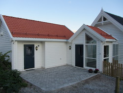 Inngangspartiet i Nybø barnehage