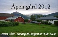 Balsfjord Bondelag inviterer med dette deg til Åpen Gård hos Åse og Arild Heim på Tennes Balsfjord Bondelag inviterer med dette deg til Åpen Gård hos Åse og Arild Heim på Tennes