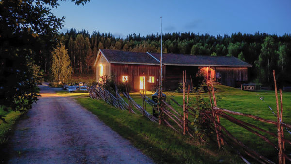 Låven på Kurøen Foto: Widar Holmedahl Låven på Kurøen