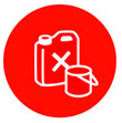Symbol farlig avfall