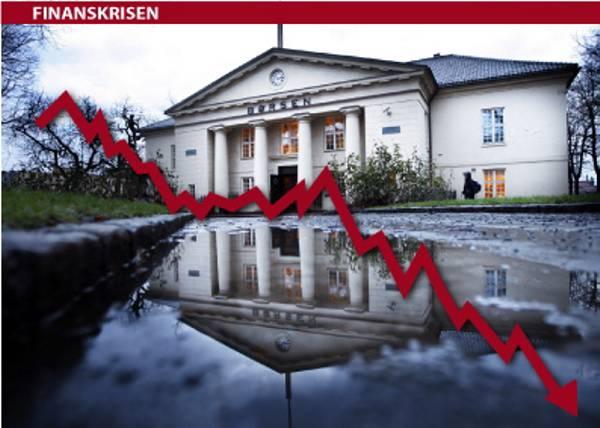 finanskrise ned