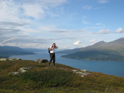 Utsikt fra Storåsen mot Balsfjorden ©gunnmg Utsikt fra Storåsen mot Balsfjorden