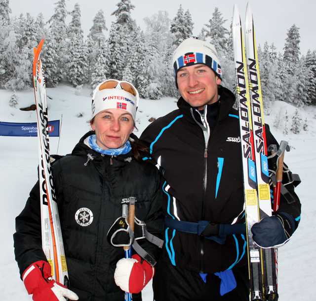 Linn Iren S�tre, Hernes IL og Petter Leistad, Vaaler IF vant S�rfjellrunden 2010.