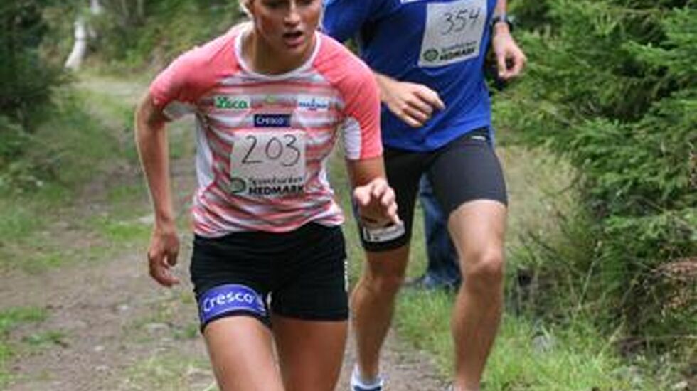 Therese Johaug og Tore Martin Søbak Gundersen kjempet side om side i Høsbjørkampen opp i 2008. (Foto: Rolf Bakken)