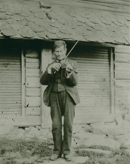 Ole Ellinghaugen. Fotografiet er fra 1890-tallet.