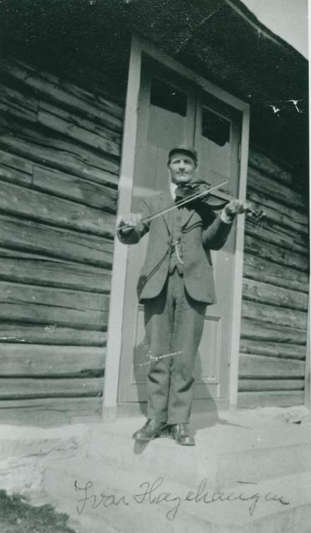 Ivar Hagehaugen. Fotografi fra 1922.