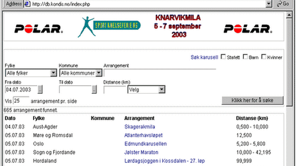 databaseterminlista