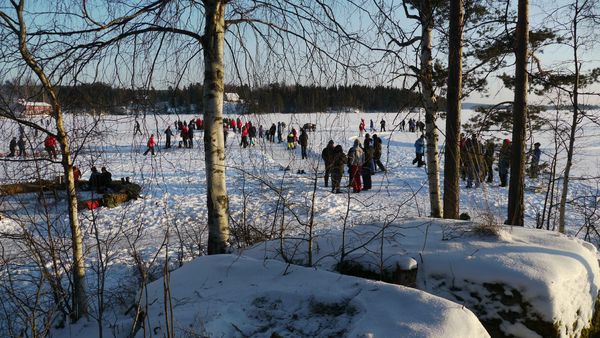 Vinterdag på Rømsjøen