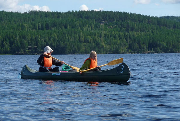 Kanotur på Rømsjøen