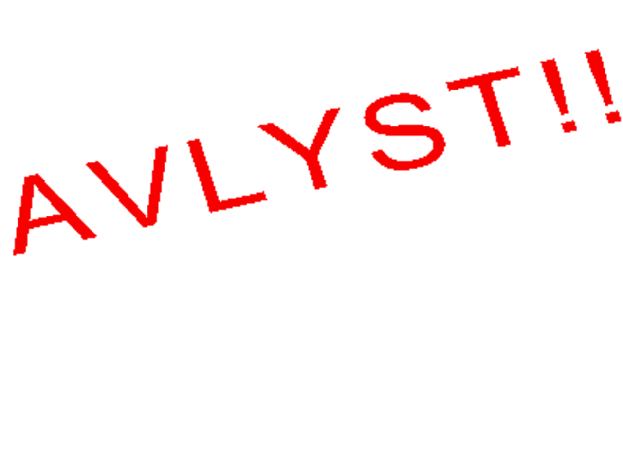 Avlyst