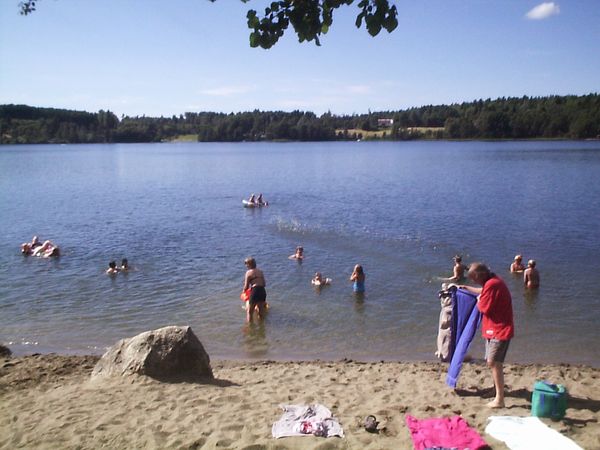 Bading i Lyseren