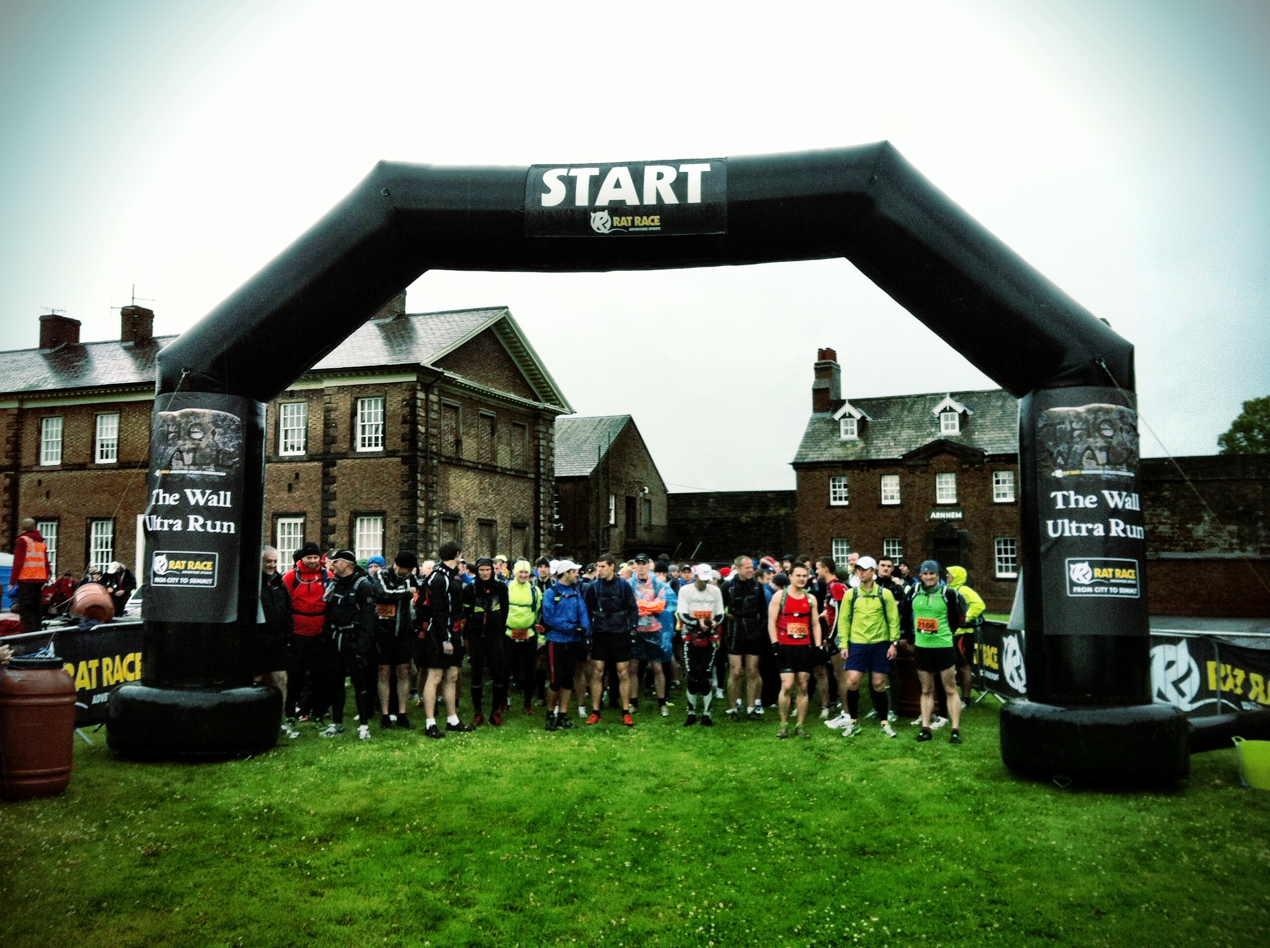 Carlisle Castele var startsted for The Wall Run