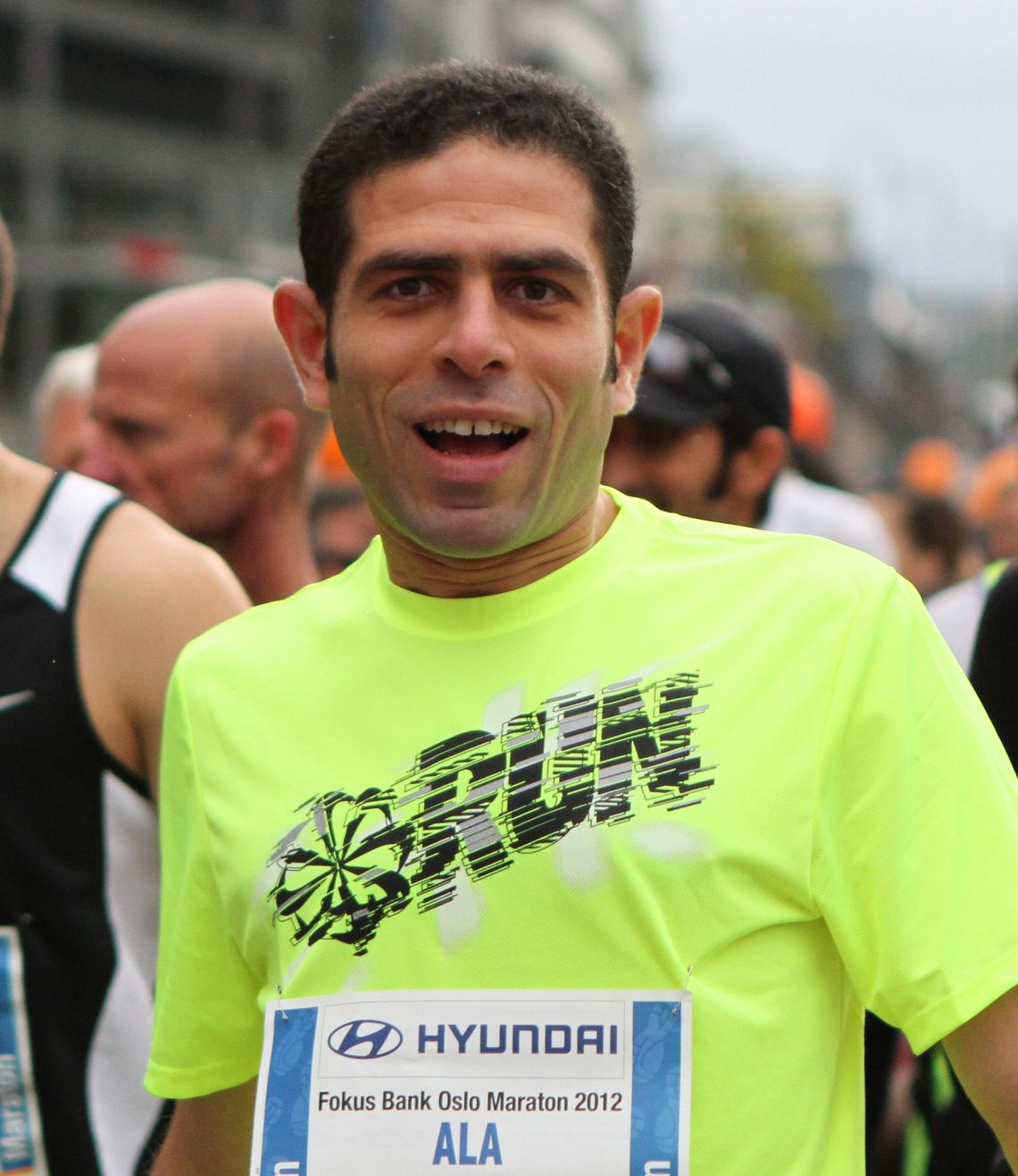 Ala Subaih klar for sin første maraton