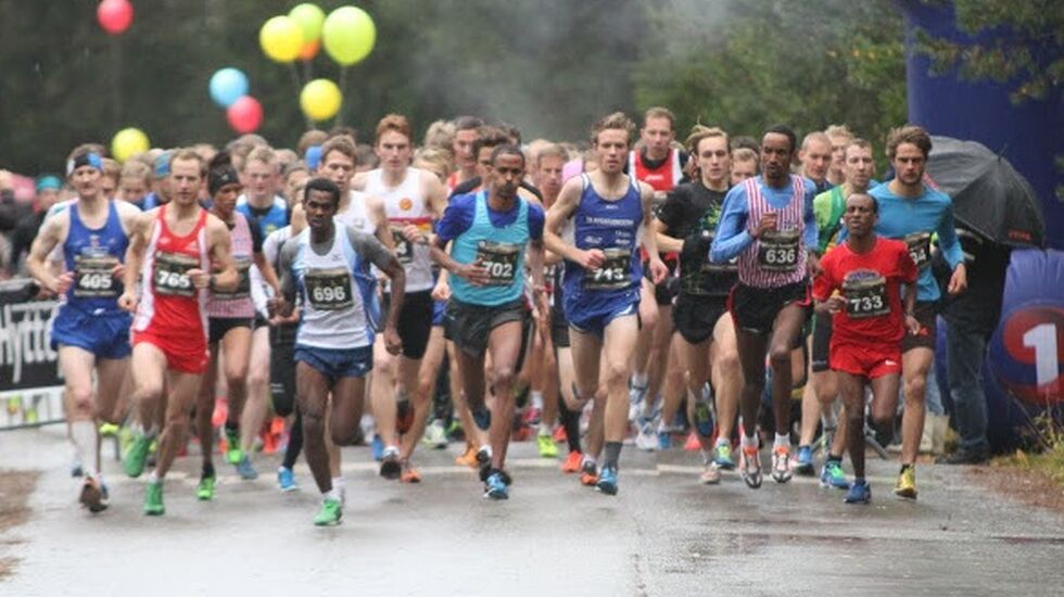 Starten for Hytteplanmila i 2013. (Foto: Kjell Vigestad)