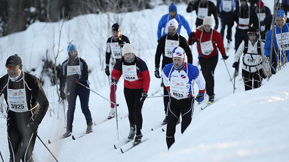 Holmenkollmarsjen. (Arkivfoto: Bjørn Johannessen)
