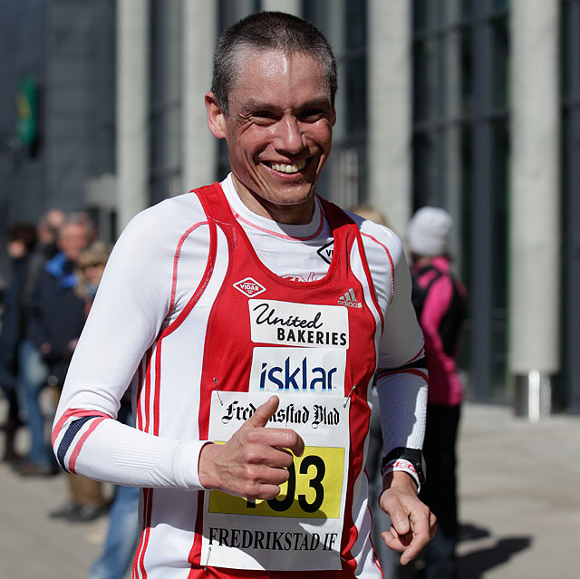 Tim Bennett under Fredrikstadløpet 2013