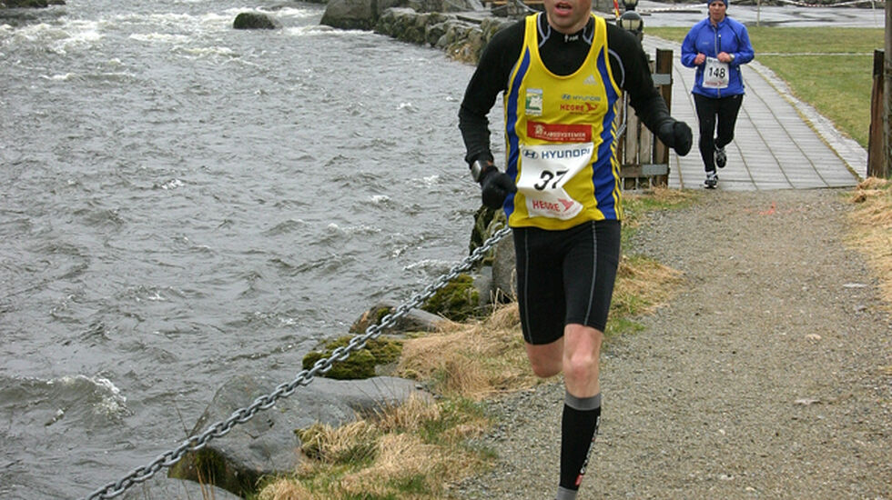 Svein Ove Risa på hjemlige trakter under Undheimsløpet 2013 (foto: Einar Søndeland).