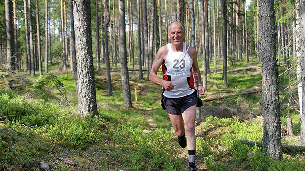 Kai Skjøthaug i aksjon i Risberget Rundt i 2013.