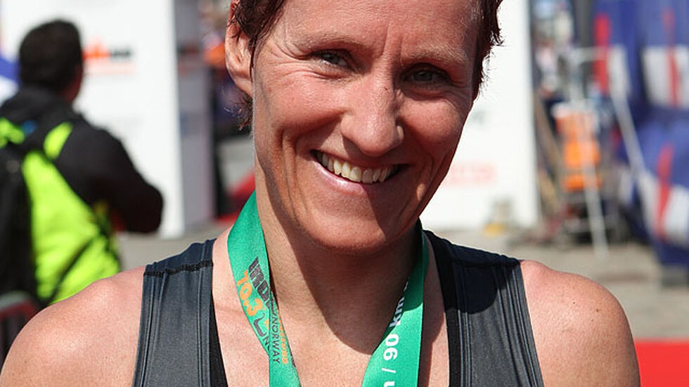 Ingressbildet: Mette Pettersen Moe ble nr. 3 og fikk Norges beste plassering i IM 70.3 Haugesund.