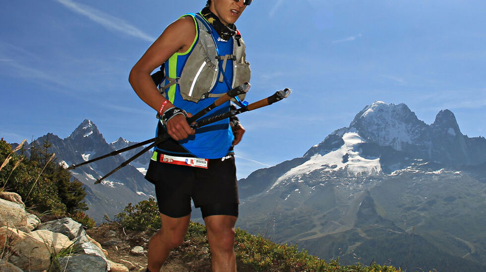 UTMB 2013UTMB1er Xavier Thevenard© The North Face¨ Ultra-Trail du Mont-Blanc¨ - Franck Oddoux