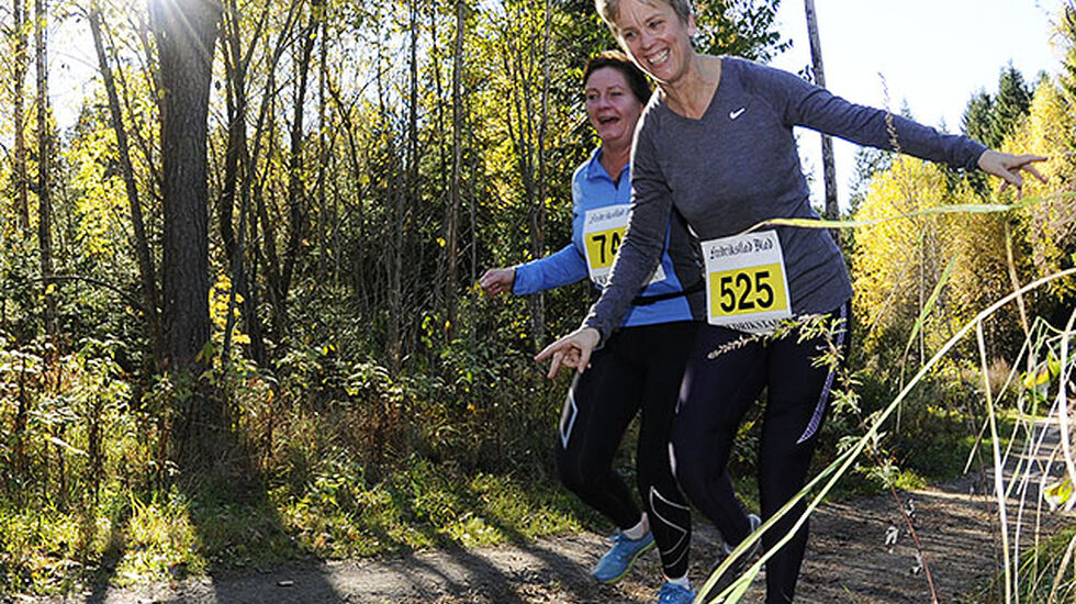Så herlig det er å løpe i marka! Fra Fredrikstadmarka Rundt 2013 (Foto: Bjørn Johannessen)