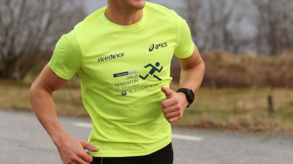 Sebastian Håkonsson har løyperekorden på maraton fra 2019 på tiden 2.35.34 (Foto: Kjell Vigestad)