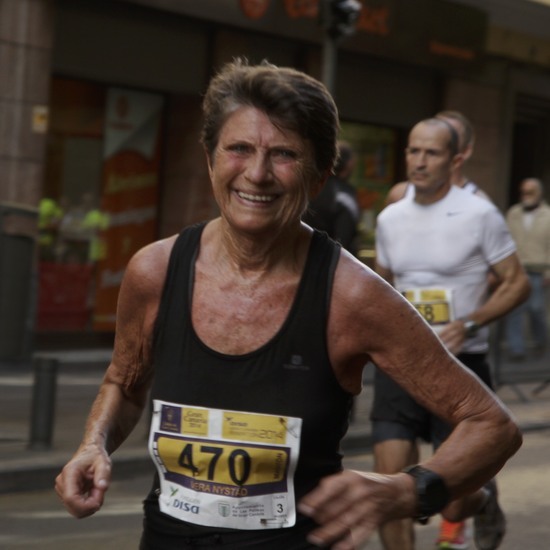 Vera Nystad har med 3.38.41 fra Reykjavik Marathon i august årets beste løp blant kvinner (Arkivfoto).