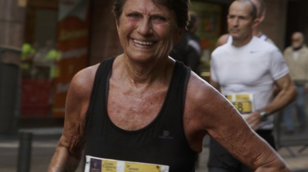 Vera Nystad har med 3.38.41 fra Reykjavik Marathon i august årets beste løp blant kvinner (Arkivfoto).