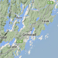Sykkelkart_Grimstad
