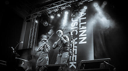 Duo Jansen/Jüssi på Tallin Music Week 2014.