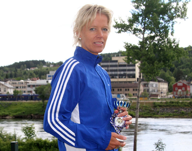 Rita Nordsveen debuterte med seier i Sentrumsgateløpet i fjor. Foto: Trond Hansen