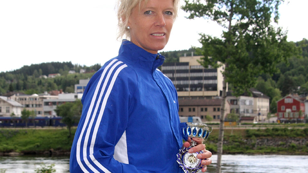 Rita Nordsveen debuterte med seier i Sentrumsgateløpet i fjor. Foto: Trond Hansen