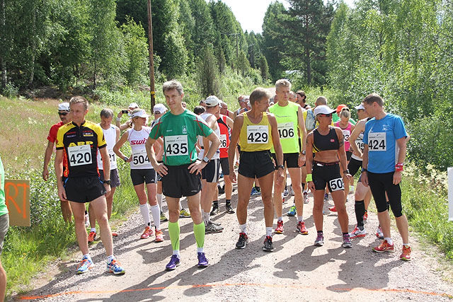 Start maraton i Unionsmaraton i 2014 . Foto: Oddvar Røsten
