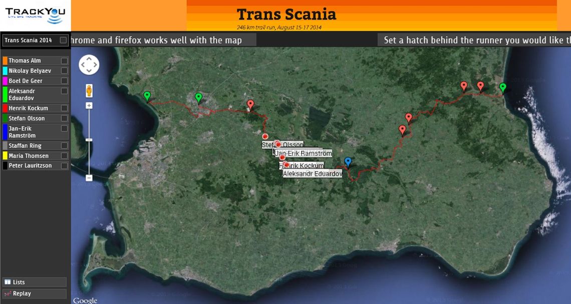 TransScania_tracking