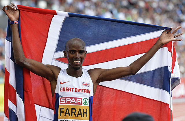 Mo Farah langdistansekongen (Arkivfoto: Bjørn Johannessen)
