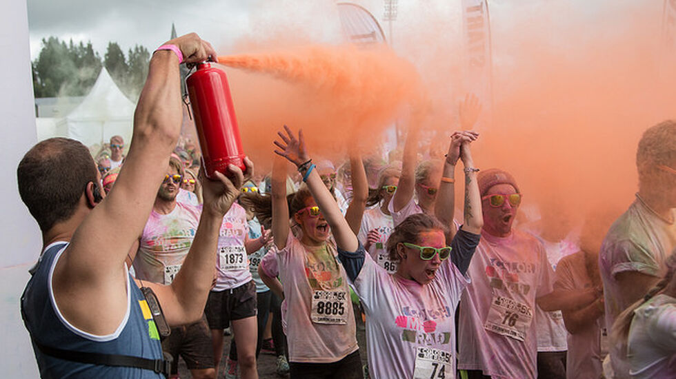 Color Me Rad 2014. Foto: Stian S. Møller