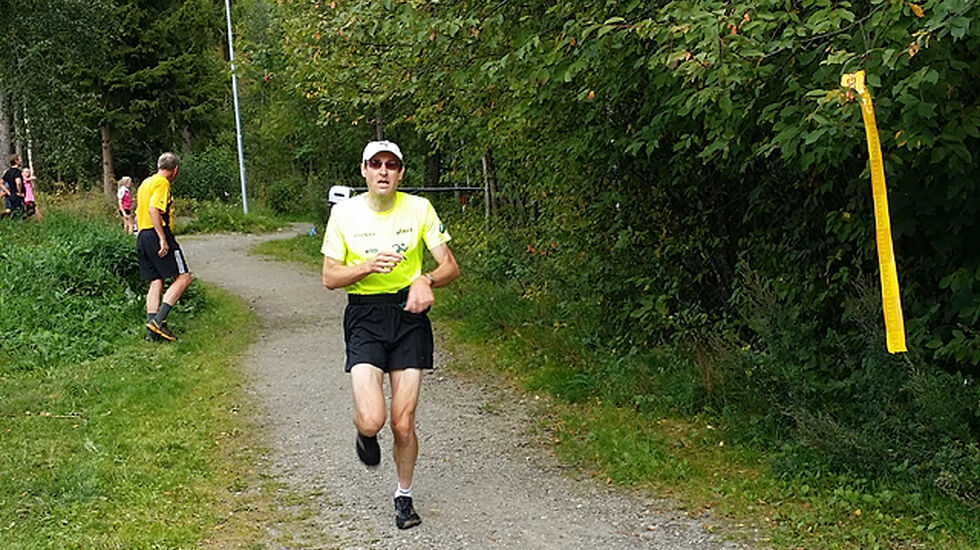Fra fjorårets Gå-jogg i Klukhagan. (Foto: Miroslaw Baran)