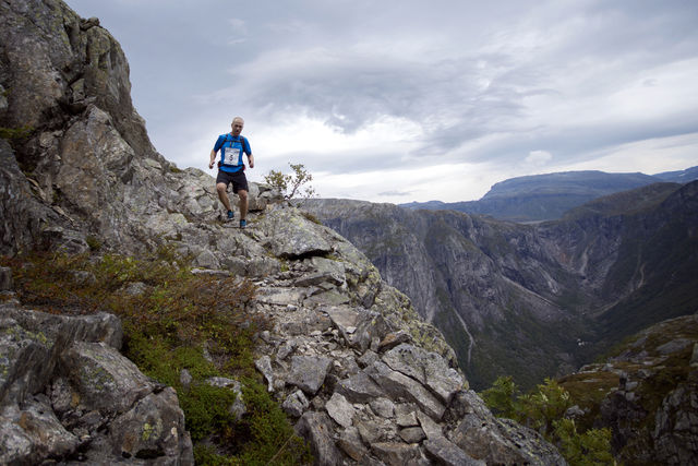 Hardangervidda marathon is far from a flat marathon. Kai-Otto Melau/Xtremeidfjord