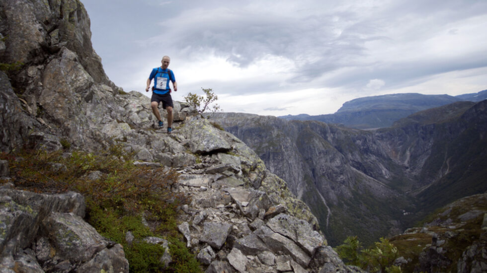 Hardangervidda marathon is far from a flat marathon.