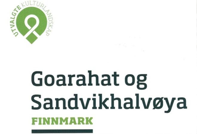 Logo for Utvalgte kulturlandskap-Goarahat og Sandvikhalvøya