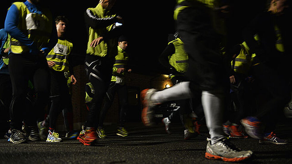 Fra en av nattetappene på Halden Ultraintervall i fjor. (Foto: Bjørn Johannessen)