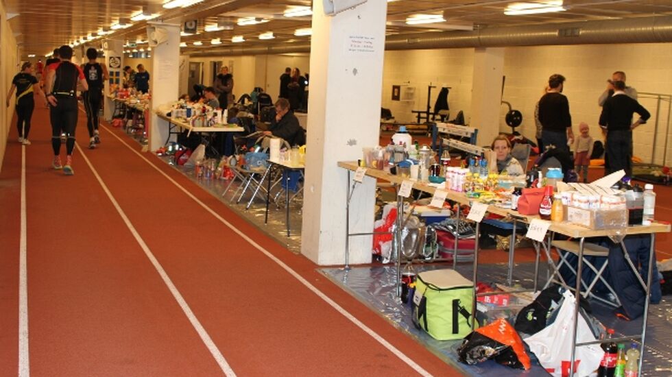 Norges lengste julebord - Bislett 24-timers 2014 (foto:Olav Engen).