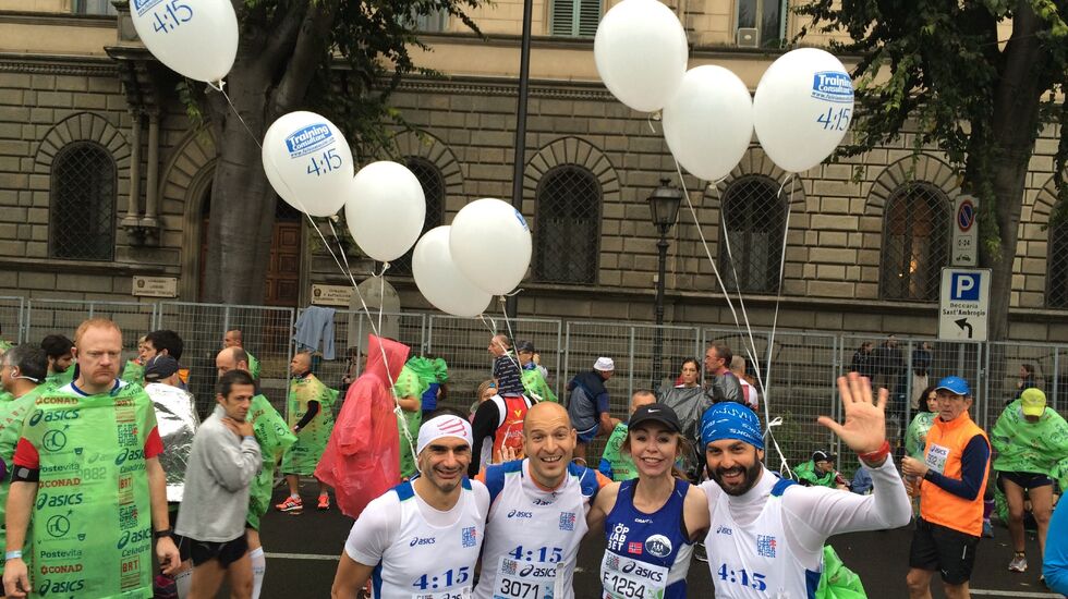 Firenze Marathon Ballonggutta foto privat