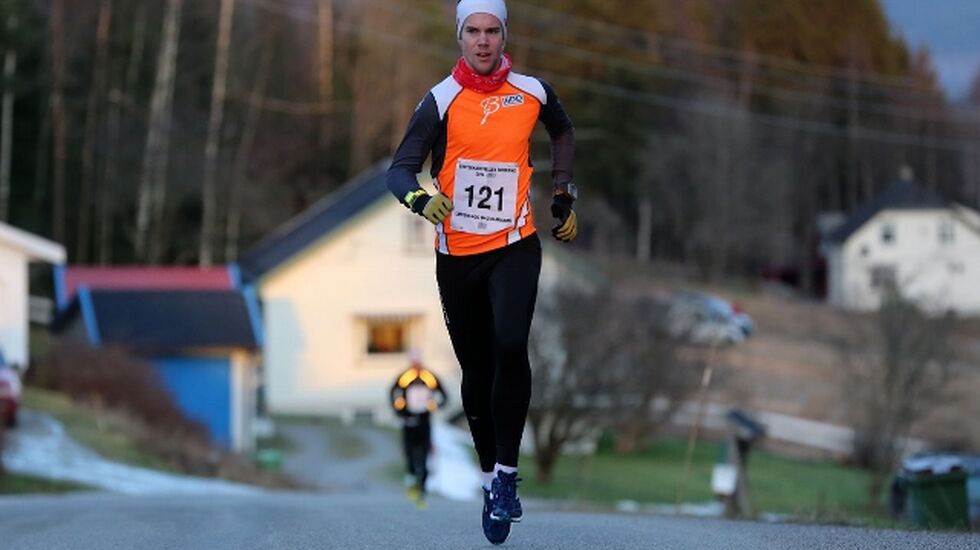 Eirik Rustad byttet ut fjorårets 2. plass på Bjørkelangen med seier denne gangen. Bildet er fra fjorårets løp (foto: Bjørn Hytjanstorp).