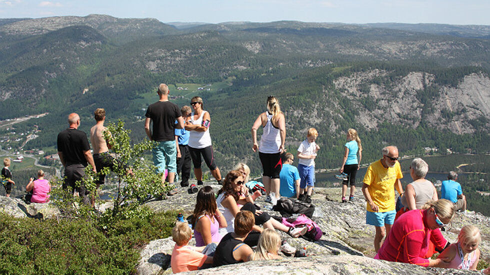 Utsikten er flott fra Skuggenatten, men 6. juni stopper ikke konkurransen på toppen.