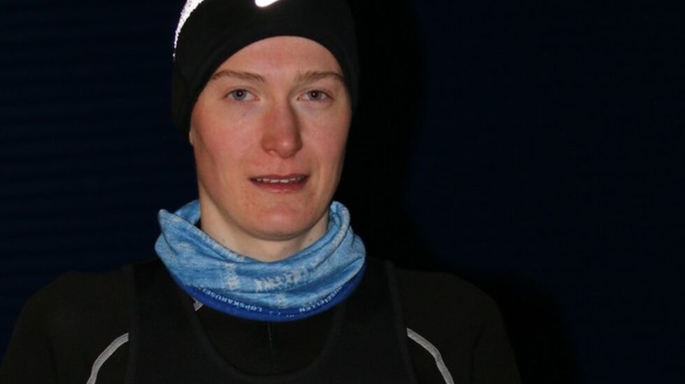 Vinner av 10km Jørgen Tvedt. Foto: Ove Landro