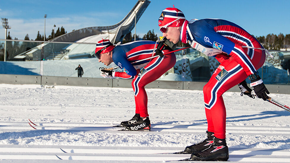 Fra Holmenkollmarsjen i fjor. Foto: Stian S. Møller